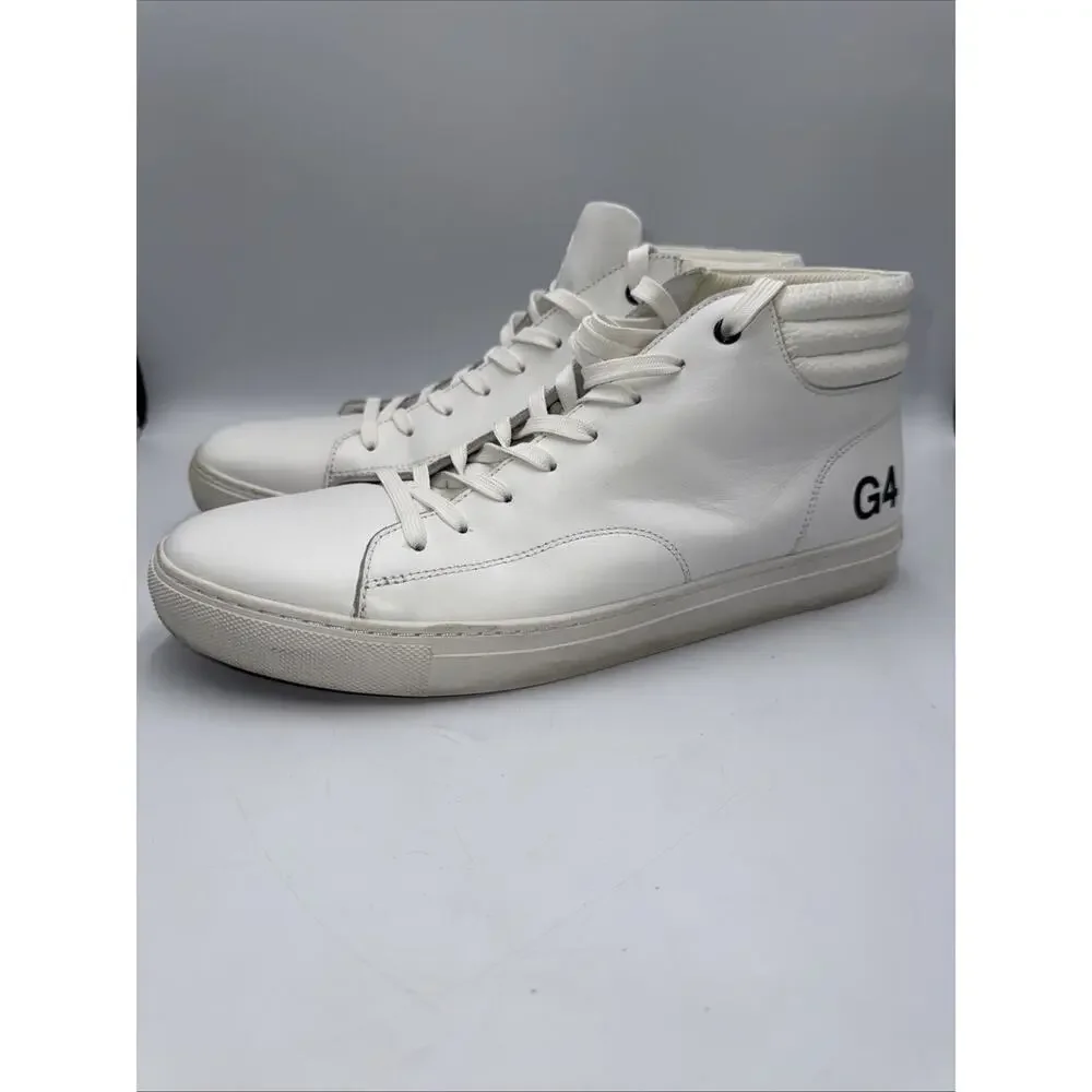 G4 G/FORE Mid Street Disruptor White Leather‎ Shoes Golf (G4MS19F10) Mens 12.5